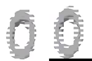 Fire Sprinkler Escutcheon Flush Skirt in White